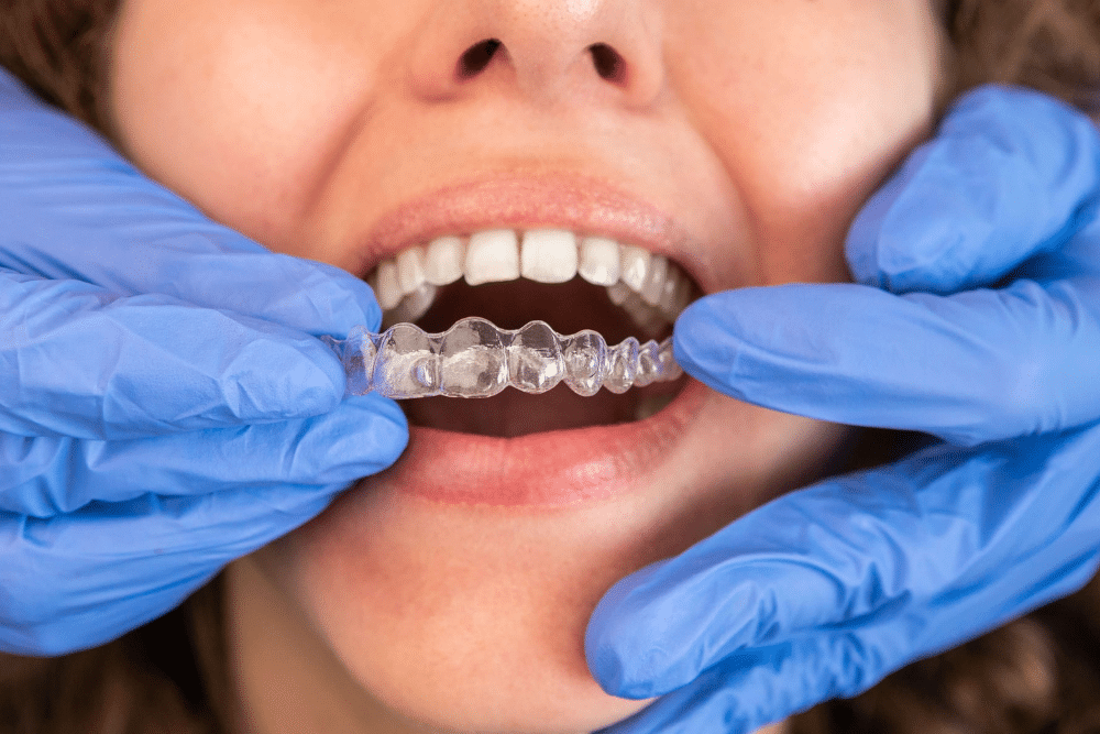 invisalign gap teeth