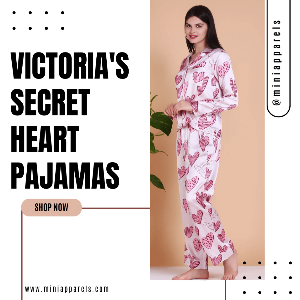 victoria's secret heart pajamas