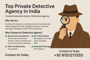 Private Detective Agency in India