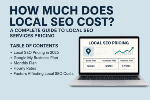 local seo pricing