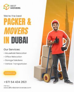 International moving company Dubai