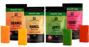 Twisted Extracts Sativa Edible Gummies