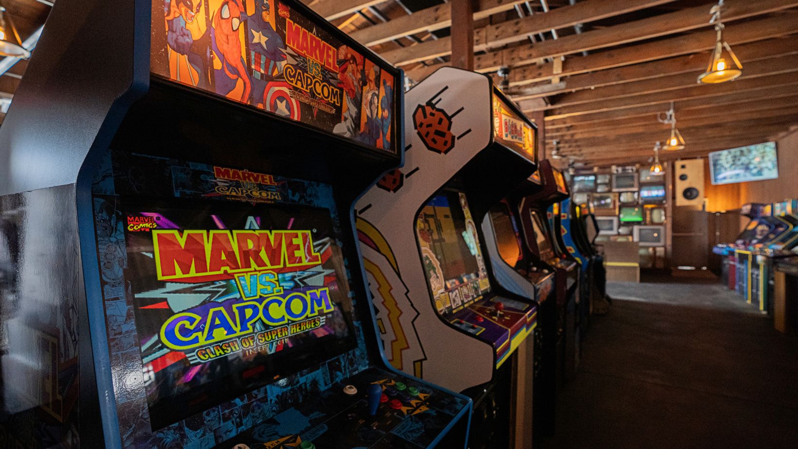 arcade machines