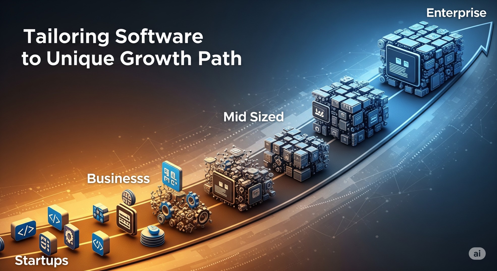 From Startups to Enterprises: Tailoring Software to Your Unique Growth Path