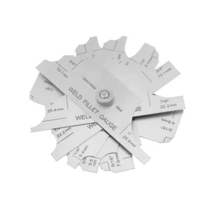 Weld Fillet Gauge: 