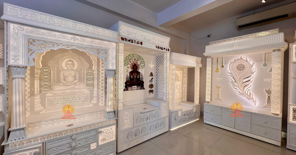 Why Designo Temple Store Is India’s No.1 Corian Mandir Manufacturer- designotemplestore